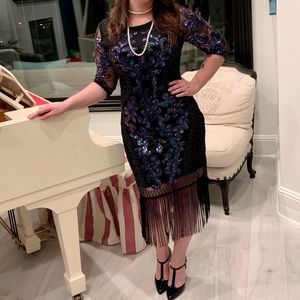 Vintage Sequin Dress